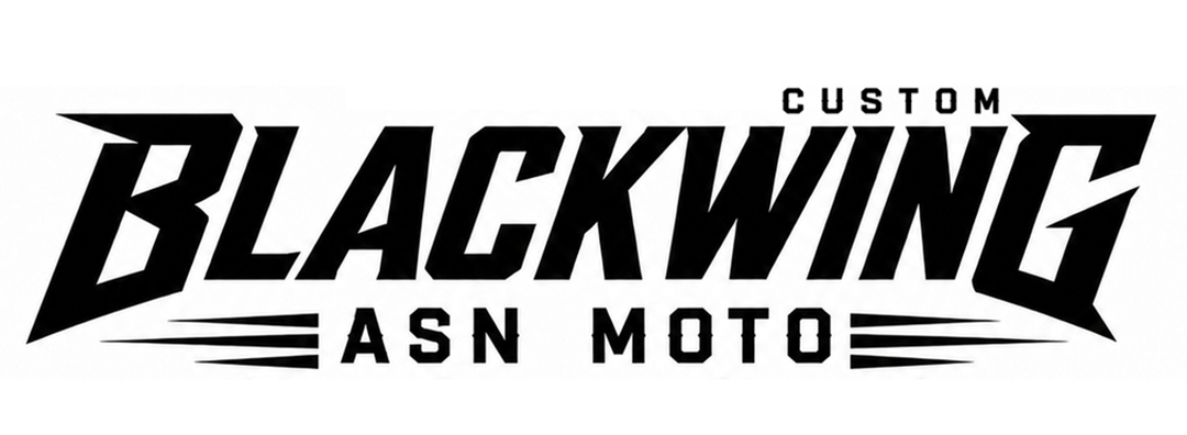 BLACKWING CUSTOM ASN MOTO logo